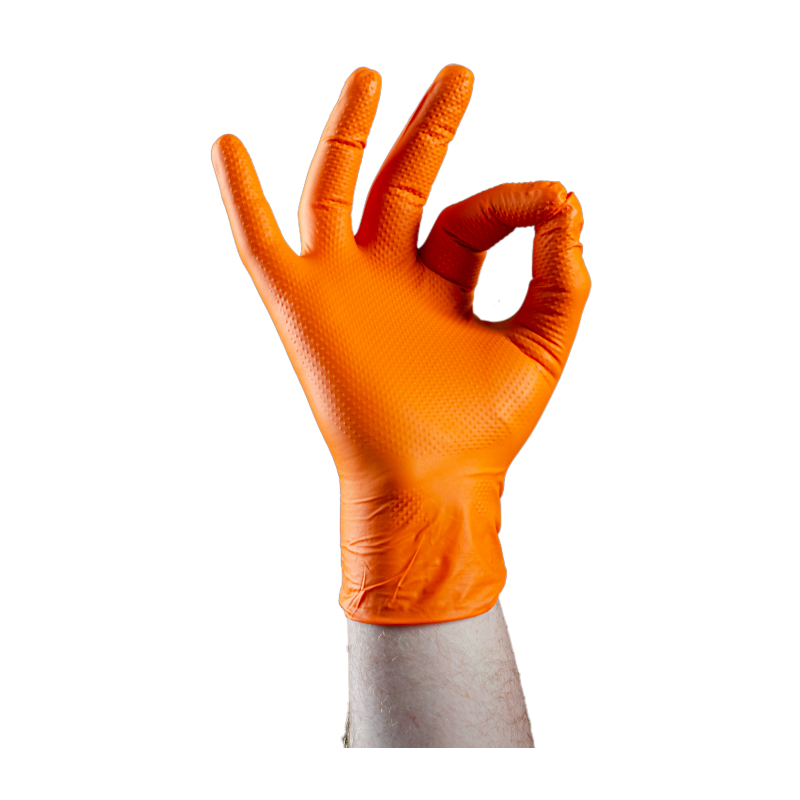 GANTS NITRILE
ORANGE SUPER NITRO