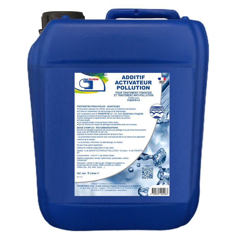 ADDITIF ACTIVATEUR POLLUTION