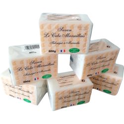 SAVON LE CUBE MARSEILLAIS 400 g