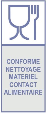 Conforme nettoyage matériel contact alimentaire